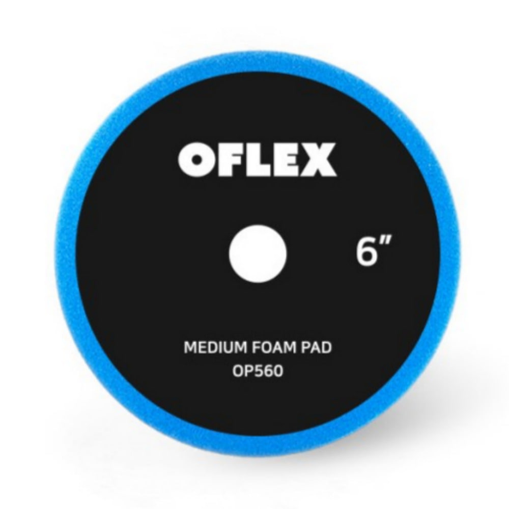 오플렉스 미디움 폼패드 블루 6인치 OP560 (싱글/듀얼 중벌용)